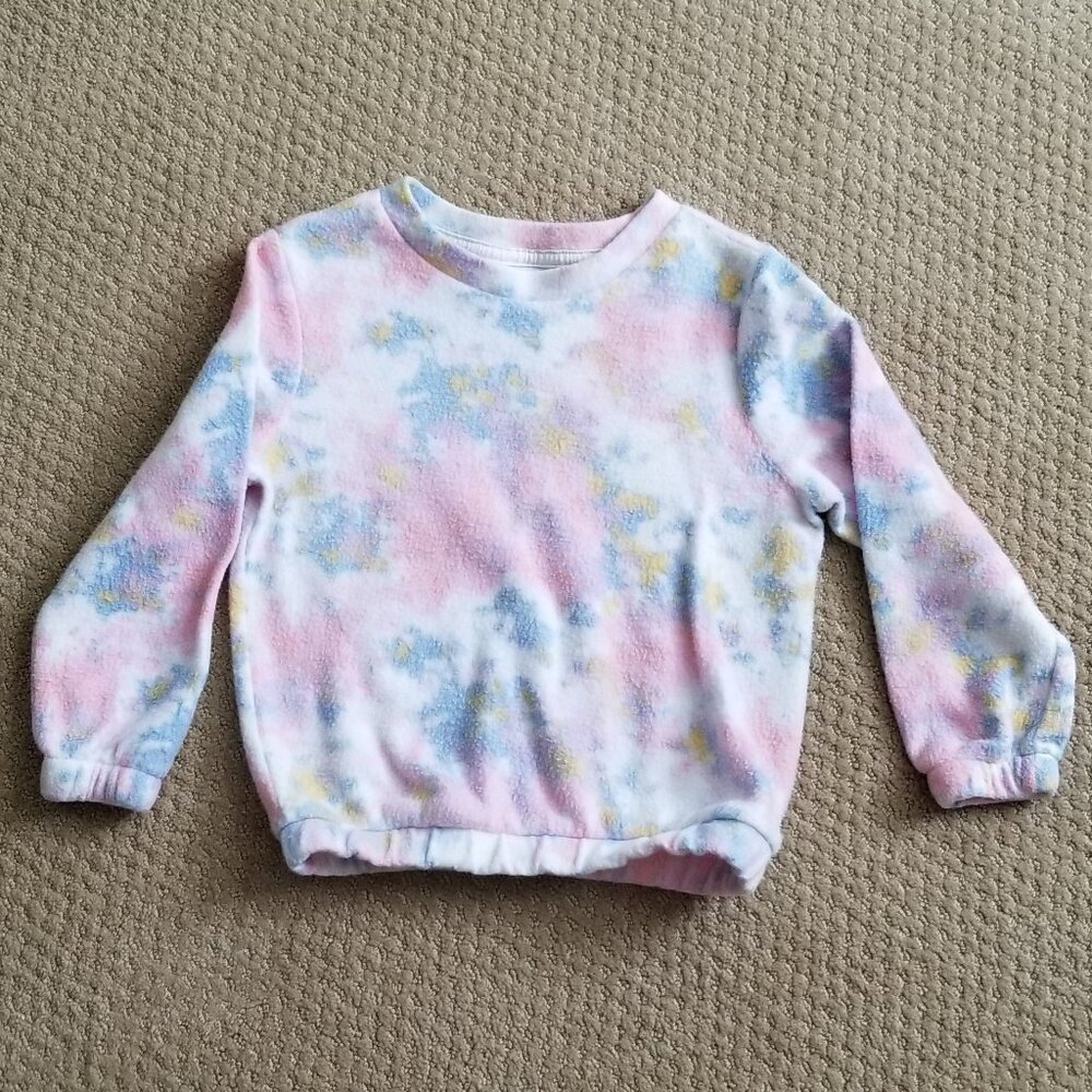 **EUC** Cat & Jack Pastel Sweatshirt Size S (6/6X)